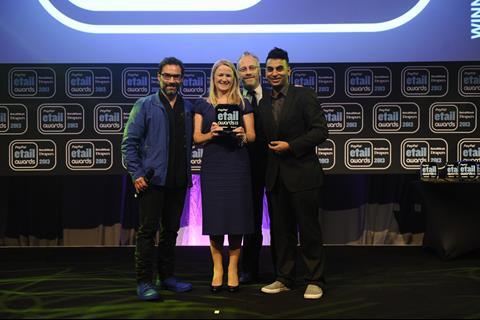 PayPal Etail Awards 2013 winner - Best Re-design/Re-launch, Dune
